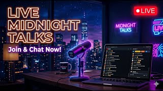 🔴Late Night Baatein LIVE 🇮🇳 | Midnight Podcast India | Real Talk After 12 AM (Portrait)