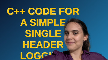 Codereview: C++ code for a simple single header logging library