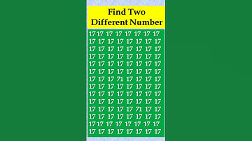 Find the difference🏆️🖋️ #quiz #facts #gk #education #mathematics #odd #numberpuzzle #shorts#video