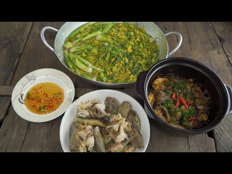 Canh Chua Điên Điển Cá Rô Đồng ● Đặc Sản Mùa Nước Nổi | Nét Quê #138
