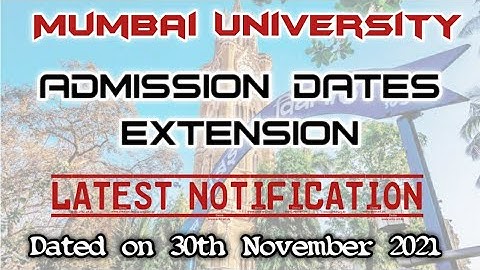 IDOL ADMISSION DATE EXTEND | New Notification | Ashish Sir