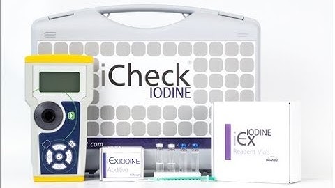 iCheck Iodine: Self-training video