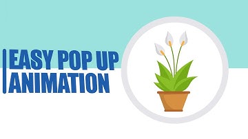 Easy Pop Up Animation in After Effects Tutorials