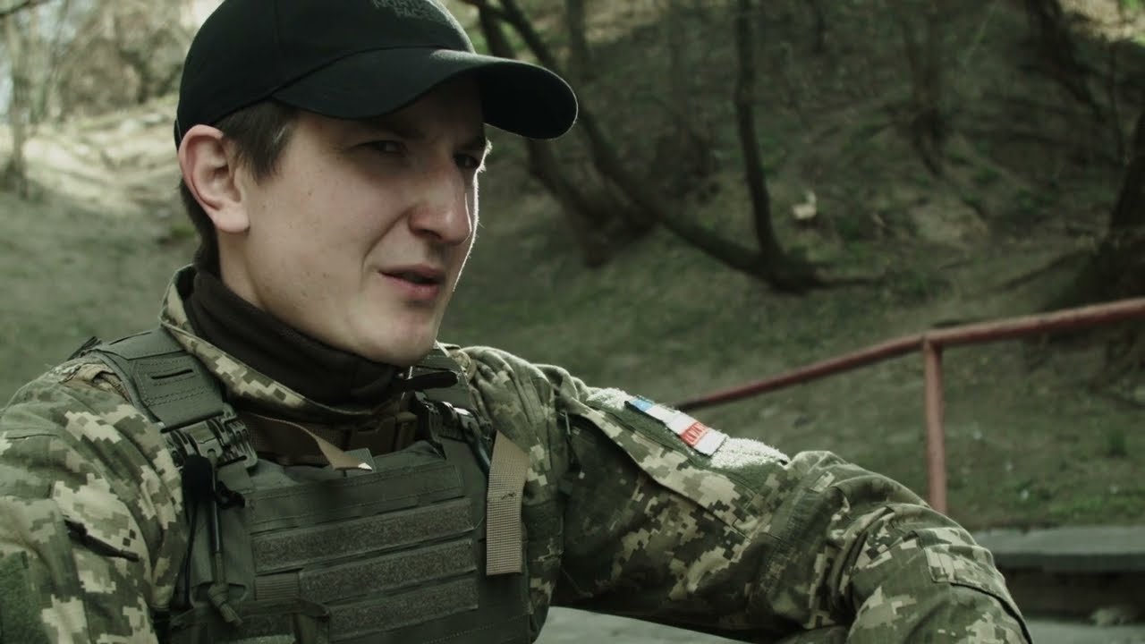 Беларускі добраахвотнік Макс-беларус ваюе на баку Украіны