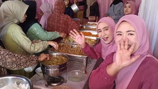 Uang Juta'an Rupiah Beterbangan Suasana Hajatan Di Kampung Ijab Qabul & Sawer Panganten