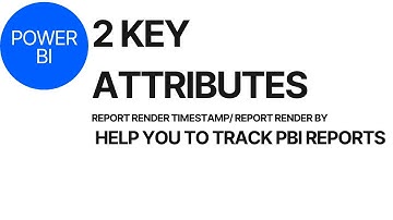 POWER BI FOR BEGINNERS | REPORT RENDER TIMESTAMP | REPORT RENDER BY