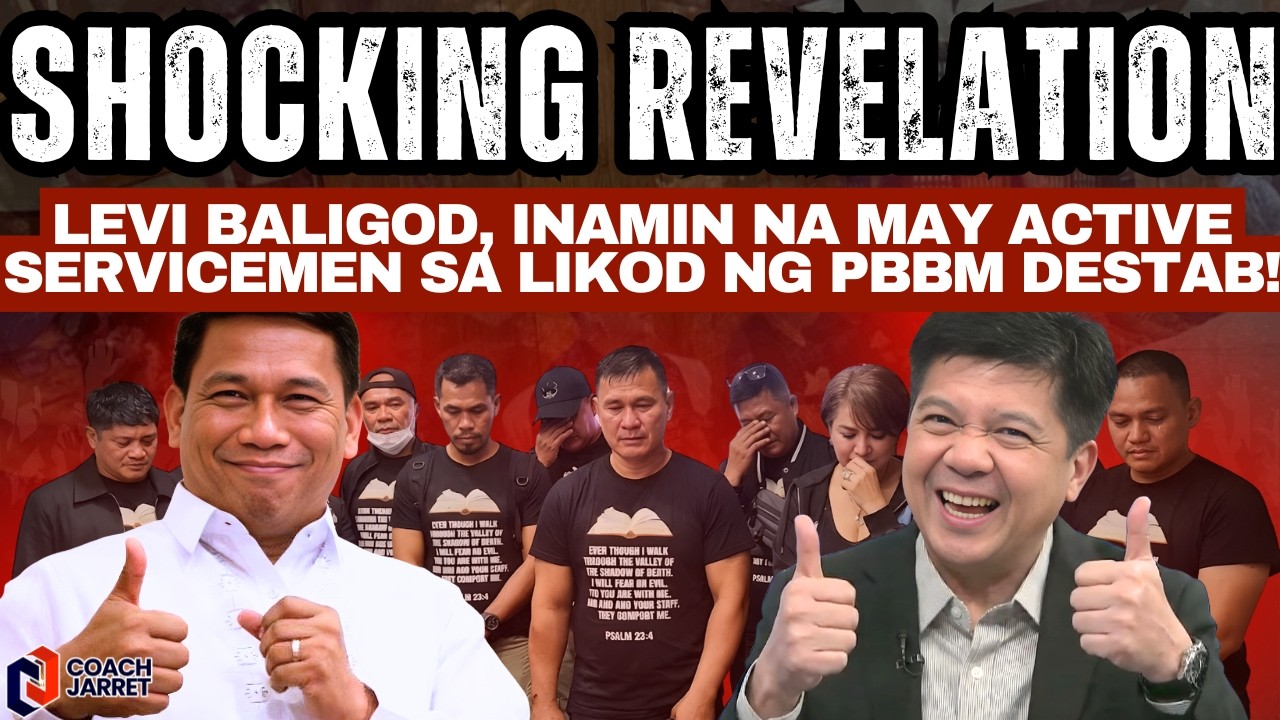 SHOCKING REVELATION! Levi Baligod, inamin na may Active Servicemen sa likod ng PBBM DESTAB!