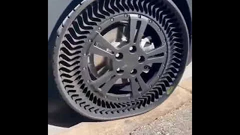 Unique Airless Tire UPTIS No tube no air no problem!