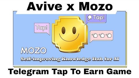 Avive Features Mozo Telegram Game | Avive Mining Relaunch | Tap & Earn