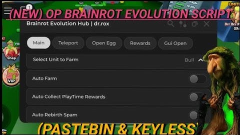 *NEW* OP Brainrot Evolution Script Pastebin | Auto Farm, Auto Hatch, Auto Collect & More! [Keyless]