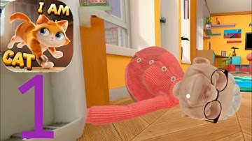 I Am Cat gameplay walkthrough part - 1 (IOS, Android)