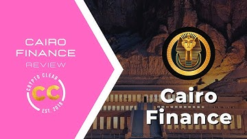 Cairo Finance, THE FIRST DEFLATIONARY YIELD AGGREGATOR !!