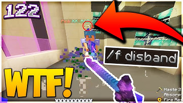 ADMIN DISBANDS FACTION FOR HACKING?! | Minecraft FACTIONS #122 (Cosmic PvP)