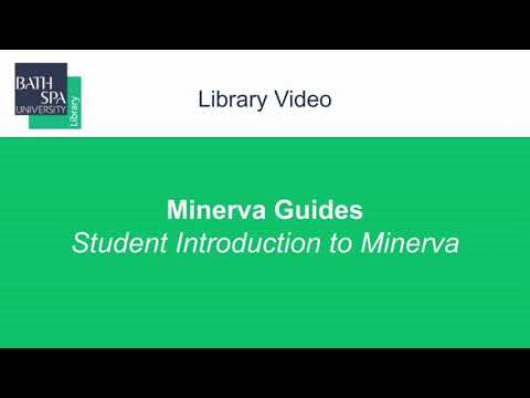 Minerva Guides: Student Introduction to Minerva