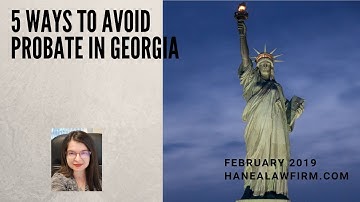 5 Ways To Avoid Probate In Georgia