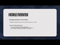 M3: Developing Key Skills