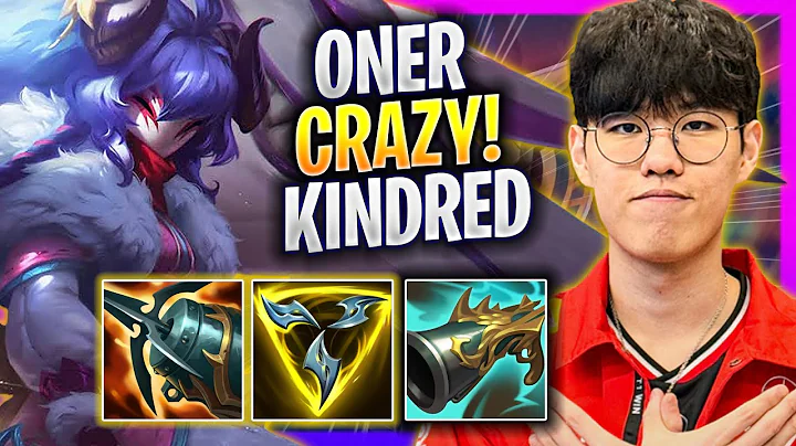 ONER CRAZY GAME WITH KINDRED! - T1 Oner Plays Kindred JUNGLE vs Fiddlesticks! | Season 2025