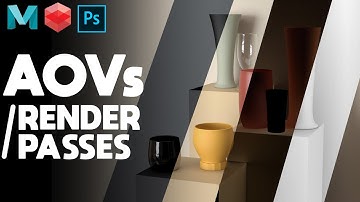 AOVs in Redshift | Render Passes in Maya 