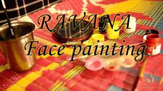 Ravan Face Painting