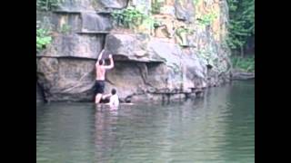 cliff jump blackhand gorge