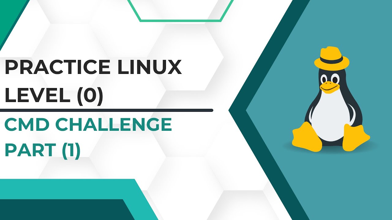 Practice Linux Level 0 - CMD Challenge part 1 - YouTube