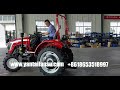 Wowour tractor is beautifullansu factory autonomous electric tractor  future of farming  lansu