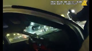Officer body-cam video released following confrontation with suspect outside Columbus bar