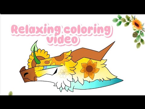 Color a dragon with me