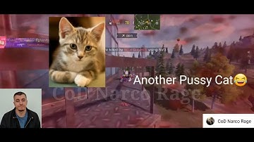 @codnarco  Vs Sniper(Pussy Cat🐈🐈)😂 #codm #cod @codnarcolive #sniper #funny #pussycat #battelroyal