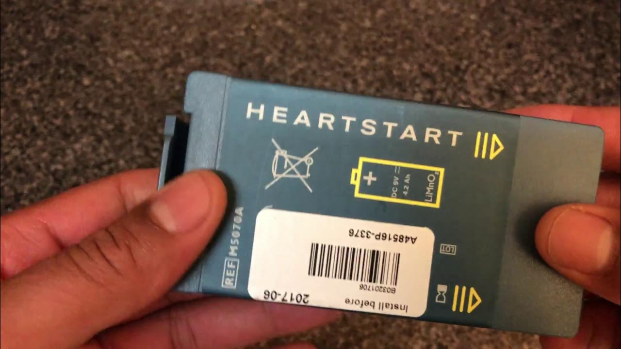 Philips HeartStart DEFIBRILLATOR BATTERY EXPIRATION DATE VS