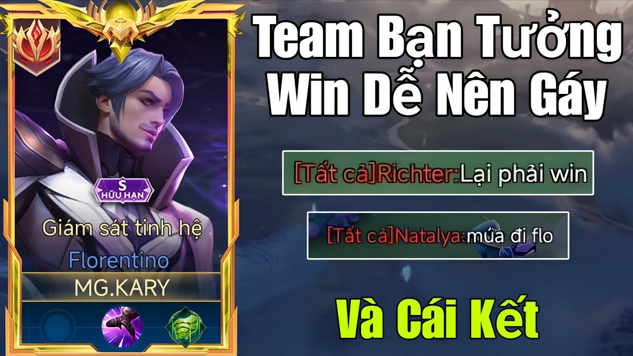 Team Bạn Tưởng Win Nên Bất Ngờ Gáy Sớm Cực Gắt Và Màn Âm Thầm Đáp Trả Của Kary Đầy Mãn Nhãn