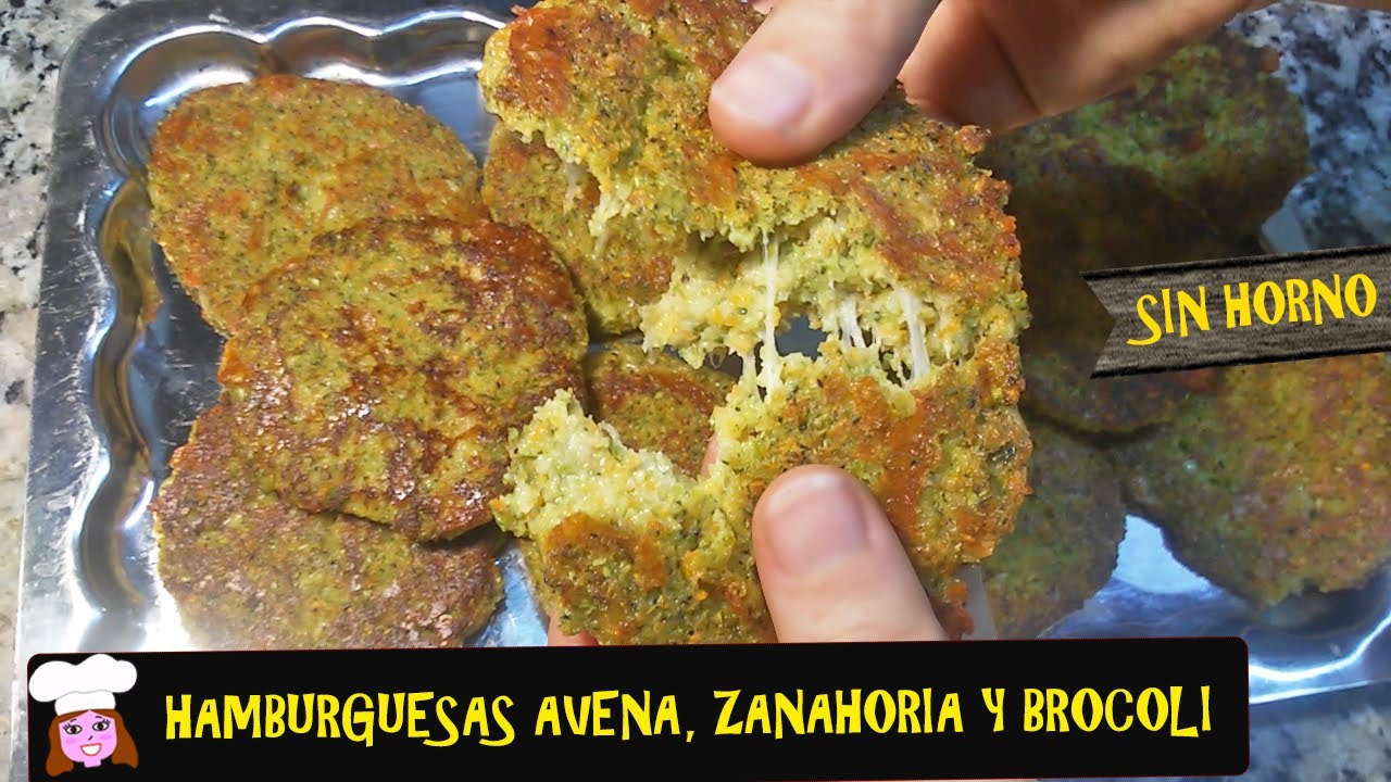 Здоровый завтрак-ужин для детей и взрослых: бургеры из брокколи, моркови и овса за 5 минут