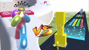 Stack Color 🌈💥Vs Blob Runner 3d : All Levels Gameplay Walkthrough Android, iOS NEW UPDATE