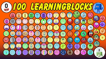 NUMBERBLOCKS vs COLOURBLOCKS vs ALPHABLOCKS | Algodoo Marble Race ( Who Wins? )