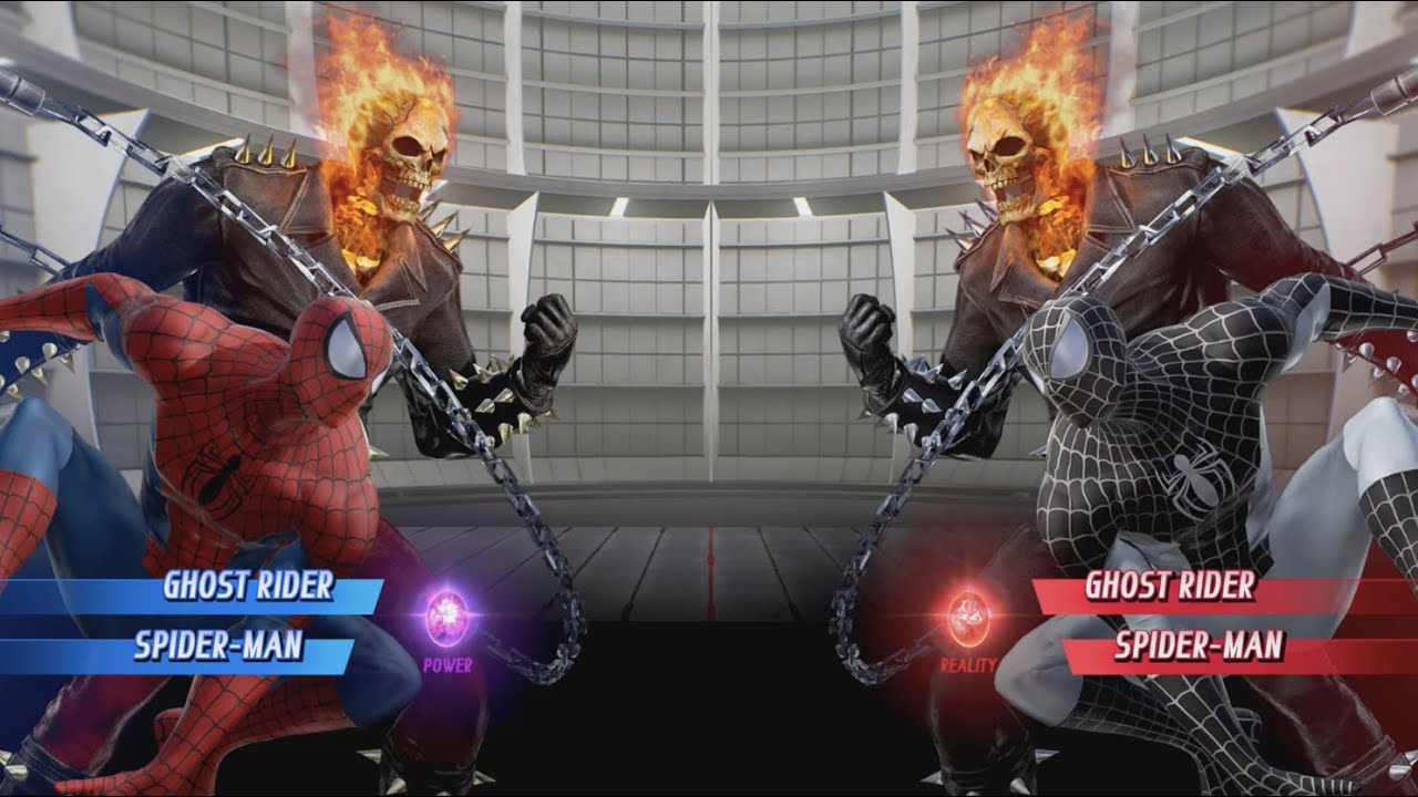 Ghost rider and Spider-man vs Ghost Rider and Spider-man - MARVEL VS ...