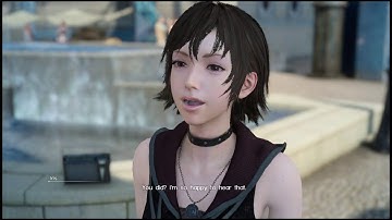 FINAL FANTASY XV - A burden of expectation, A stroll for two, The sword in the waterfall