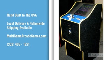 Cabaret Multi Game Arcade Machine (MultiGameArcadeGames.com)