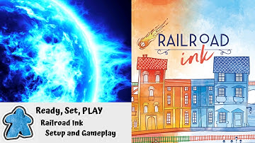 Ready, Set, PLAY - Railroad Ink Setup and Gameplay