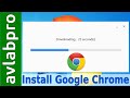 How to install google chrome