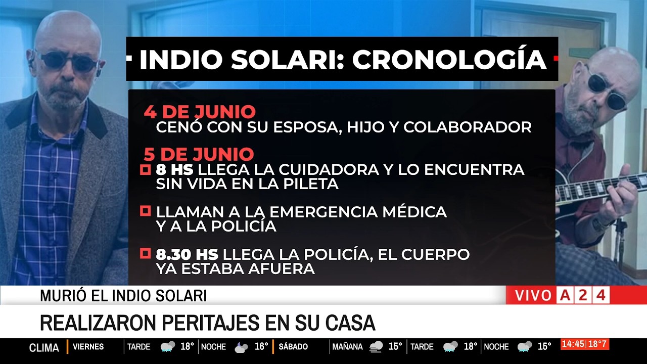 El rock argentino pierde un mito popular e inigualable con la muerte de Indio Solari