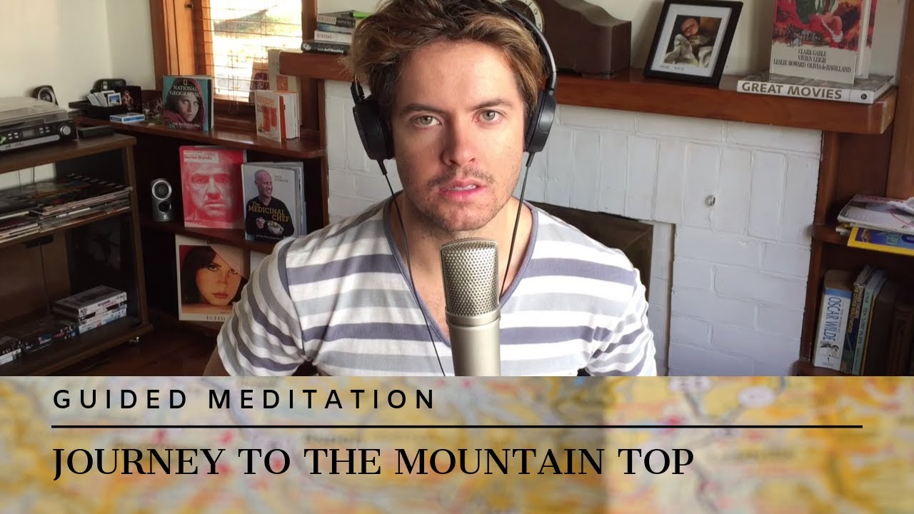 ASMR - Управляемая медитация - Путешествие на вершину горы *Новозеландский акцент* Тихий голос