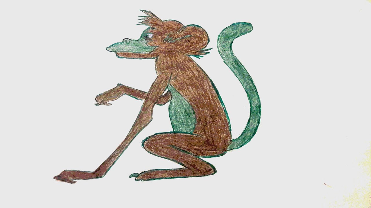 Рисунок про обезьянку 3 класс литературное чтение. Рисунок про обезьянку Яшку. Обезьяна Яшка рисунок. Обезьяна карандашом. Обезьяна рисунок карандашом.