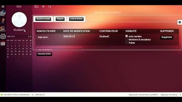 Démo application j2ee partie étudiant et enseignant