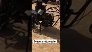 diesel motorbike.homemade diesel motorcycle