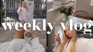 WEEKLY VLOG: cosy gilmore girls vibes, but make it glamorous