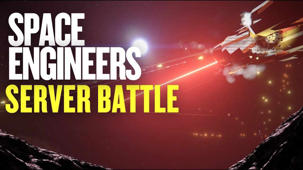 Massive Fleet Server Battle | Space Engineers - YouTube