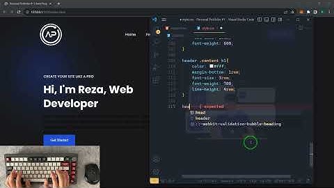 ASMR Programming - Complete Responsive Portfolio Design - No Talking