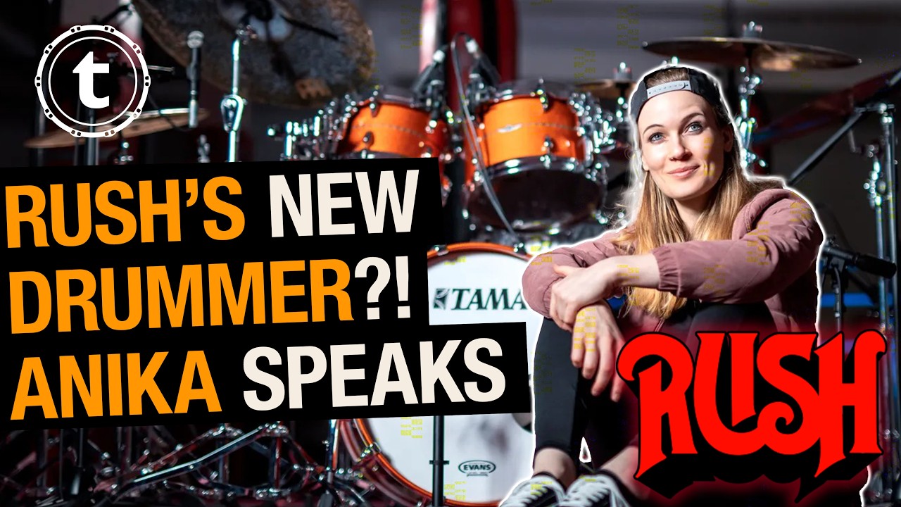🎤 anika nilles on filling neil peart's chair in rush