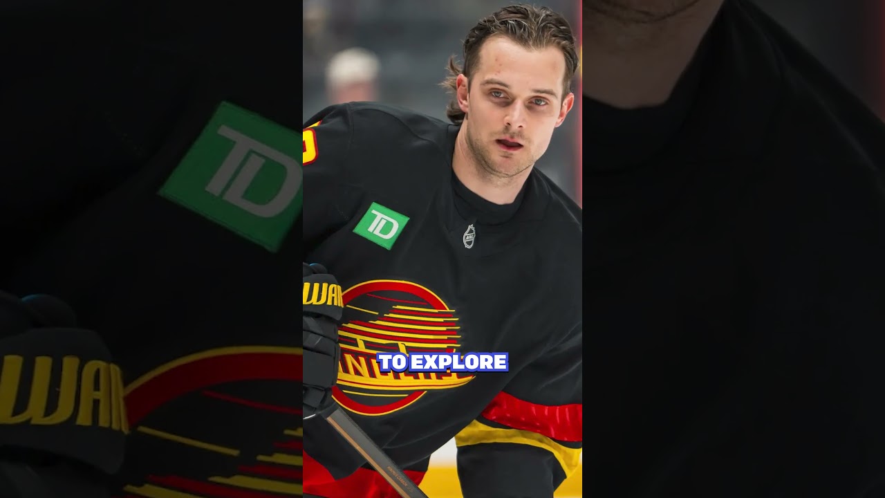 Teddy Blueger wants to test the market before re-signing with the Canucks