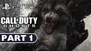 Call Of Duty Ghosts Gameplay Walkthrough Part 1 FULL GAME Playthrough - No Commentary